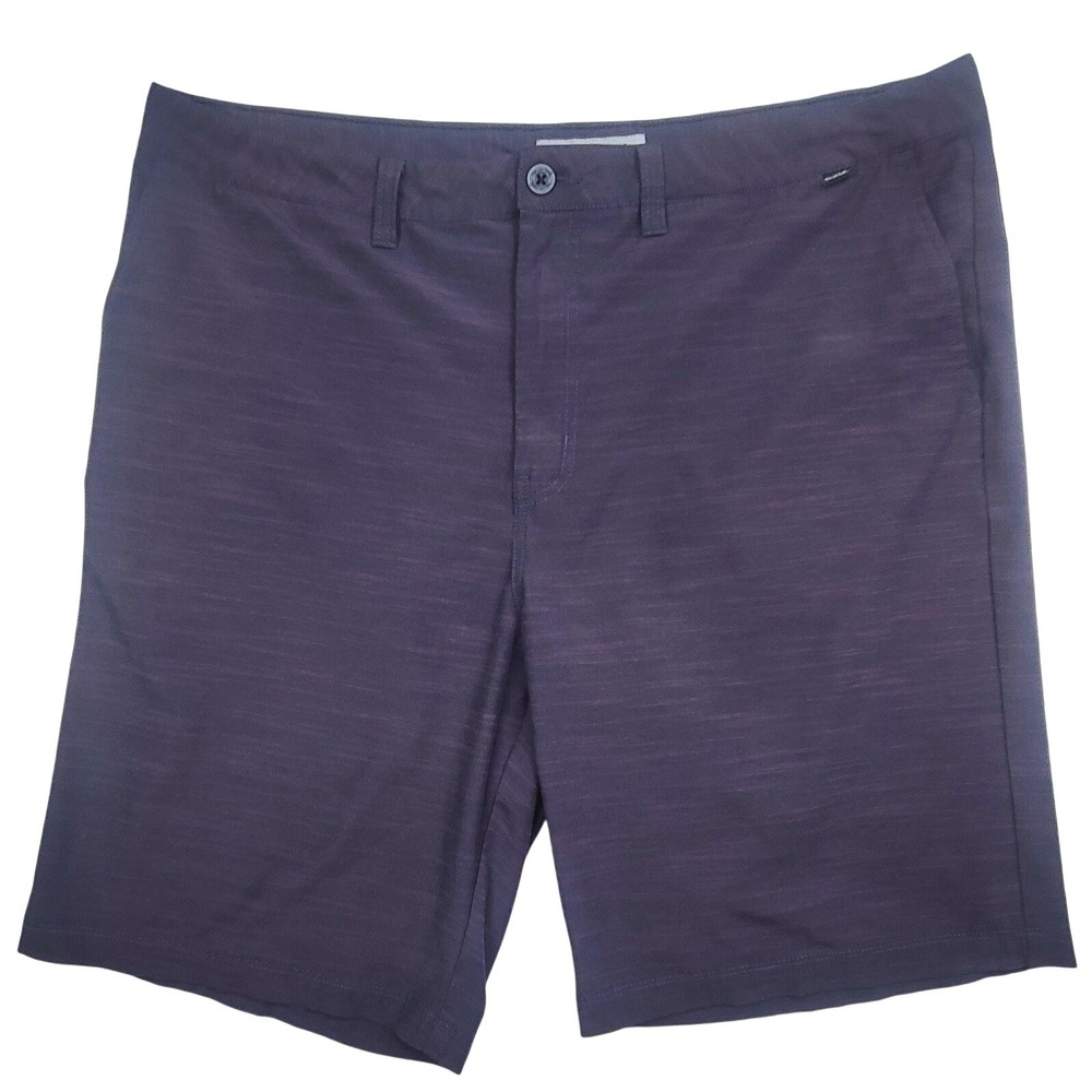 TravisMathew Mens Golf Shorts Purple Heather Performance Stretch Size 40‎